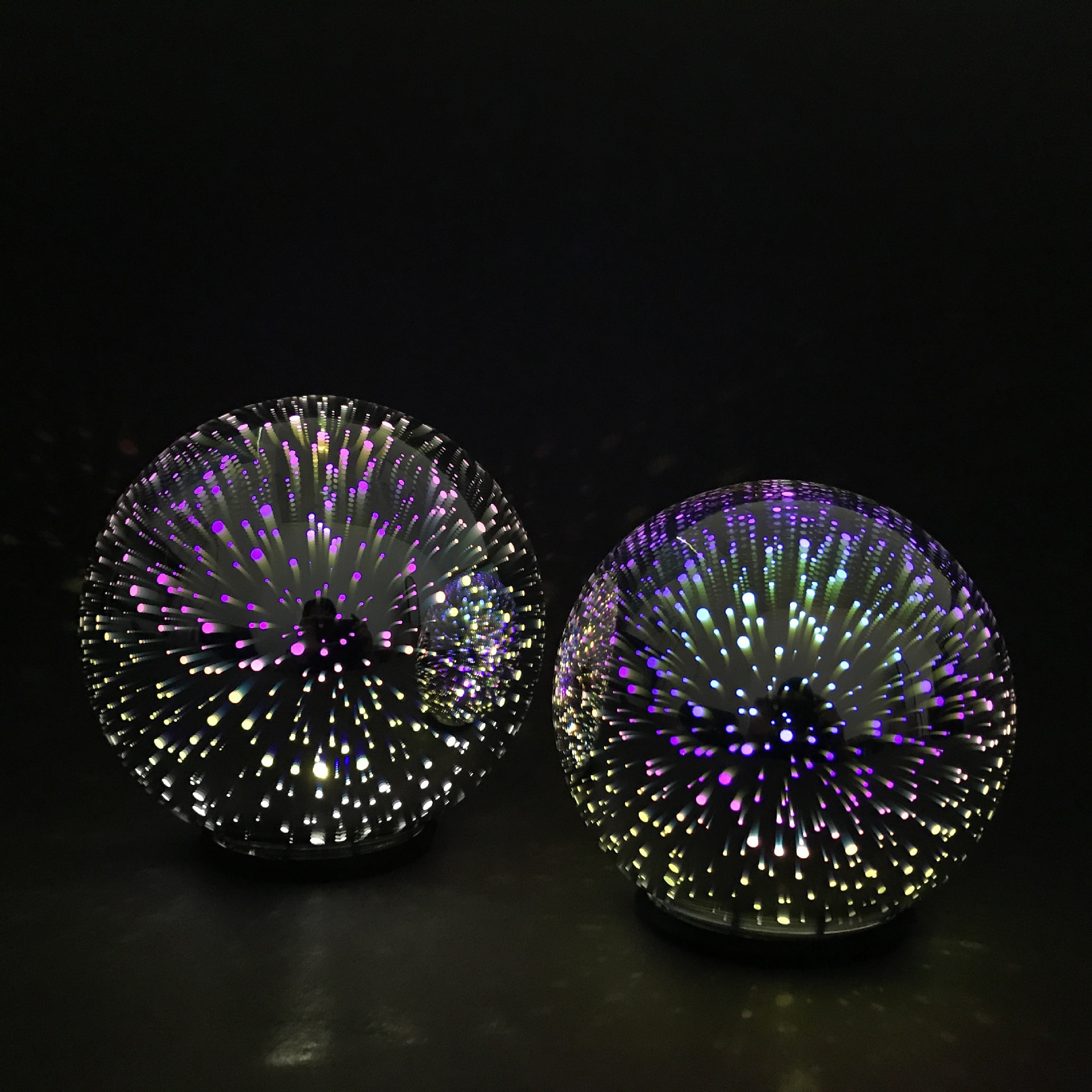 3d月球灯 星空灯 3d玻璃罩灯 魔幻灯水晶灯魔球