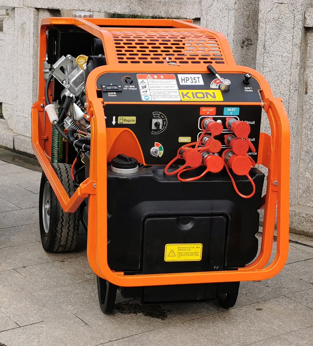 多回路液压动力站 80l高流量液压动力站 kion hp35t动力站 mps80