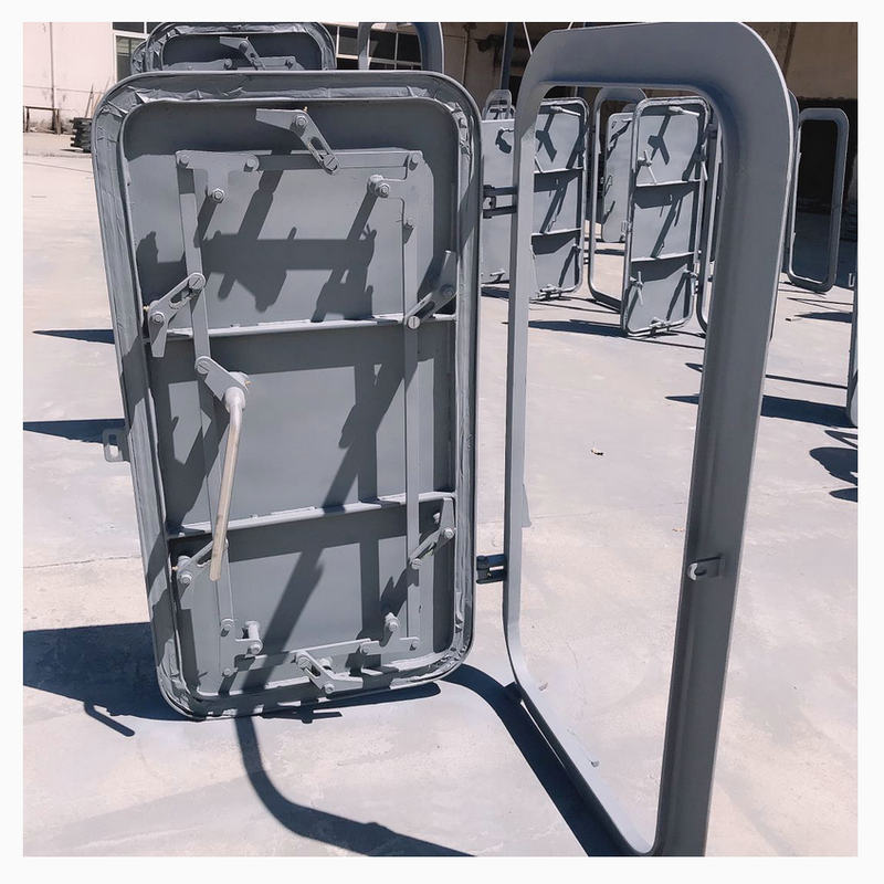 单扇快开闭水风雨密门 轻型船用钢质水密门 定 制钢质水密防火门