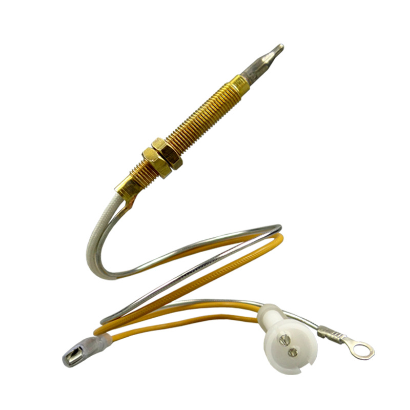 灶具配件嵌入式燃气炉感应针热电偶熄火保护针电磁阀煤气灶配件