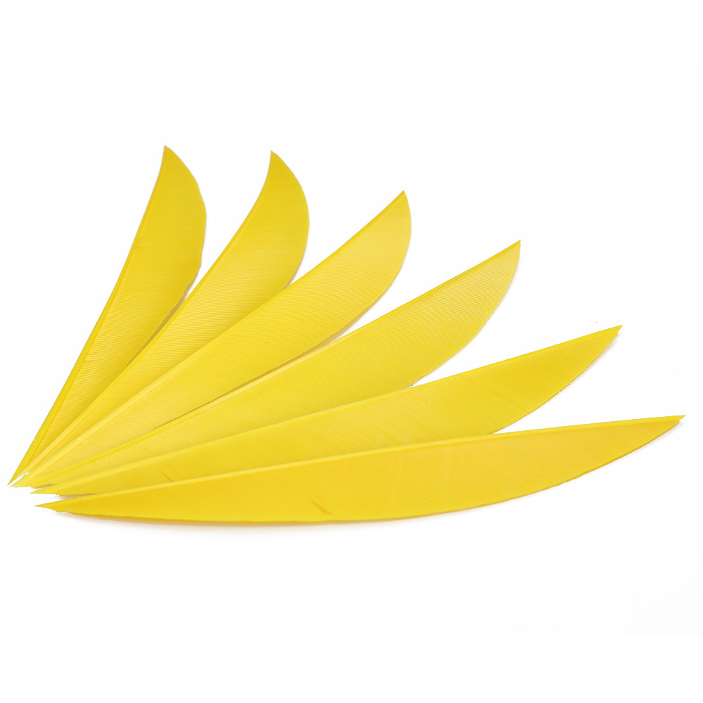 5寸梭羽 弓箭美猎复合传统箭羽火鸡羽毛