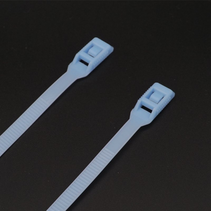 扎带卡扣宽度一次性防掉包淘气堡宽度反齿8x350双扣实际76mm