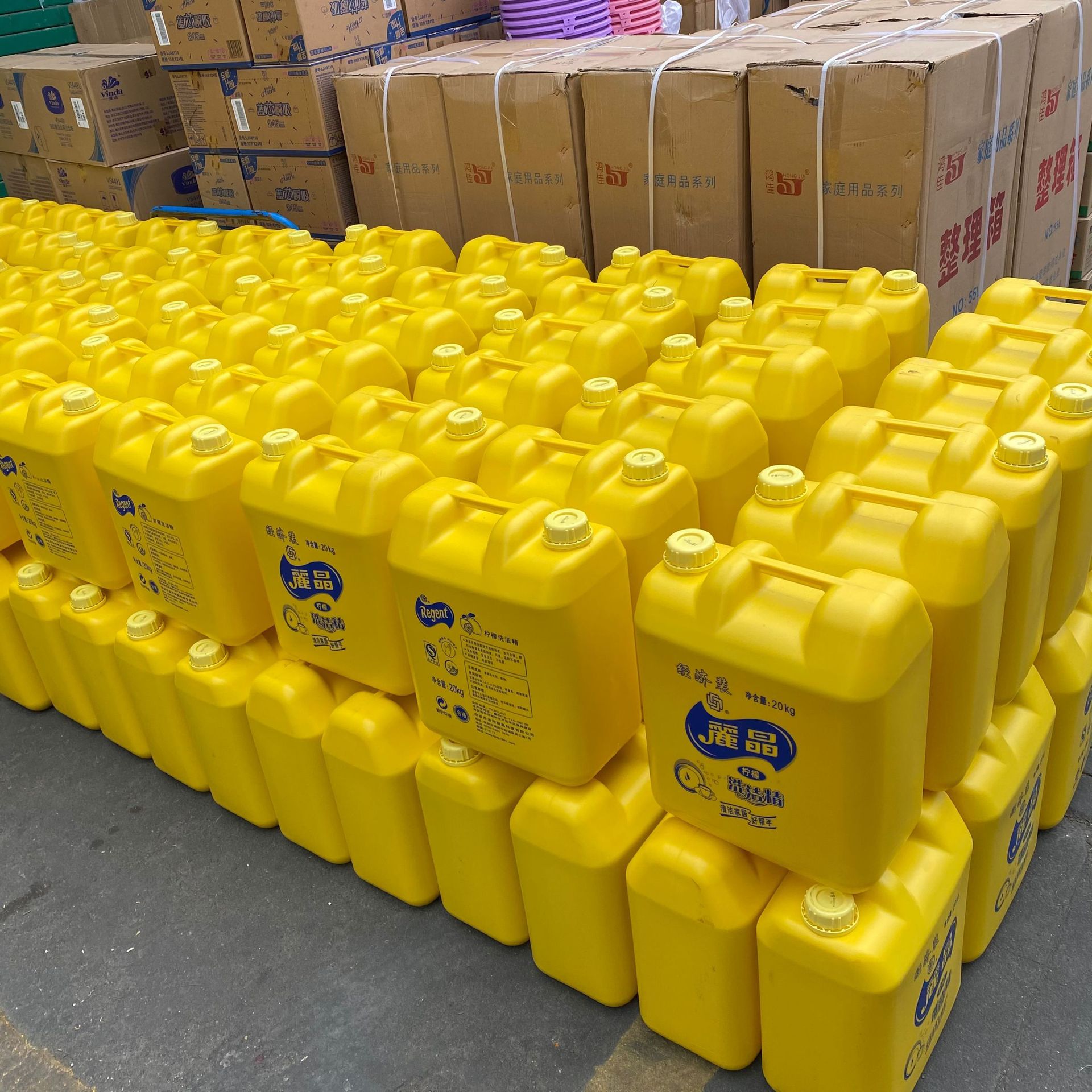 丽晶大桶20kg 洗洁精酒店专用饭店宾馆学校饭堂专用原装经济