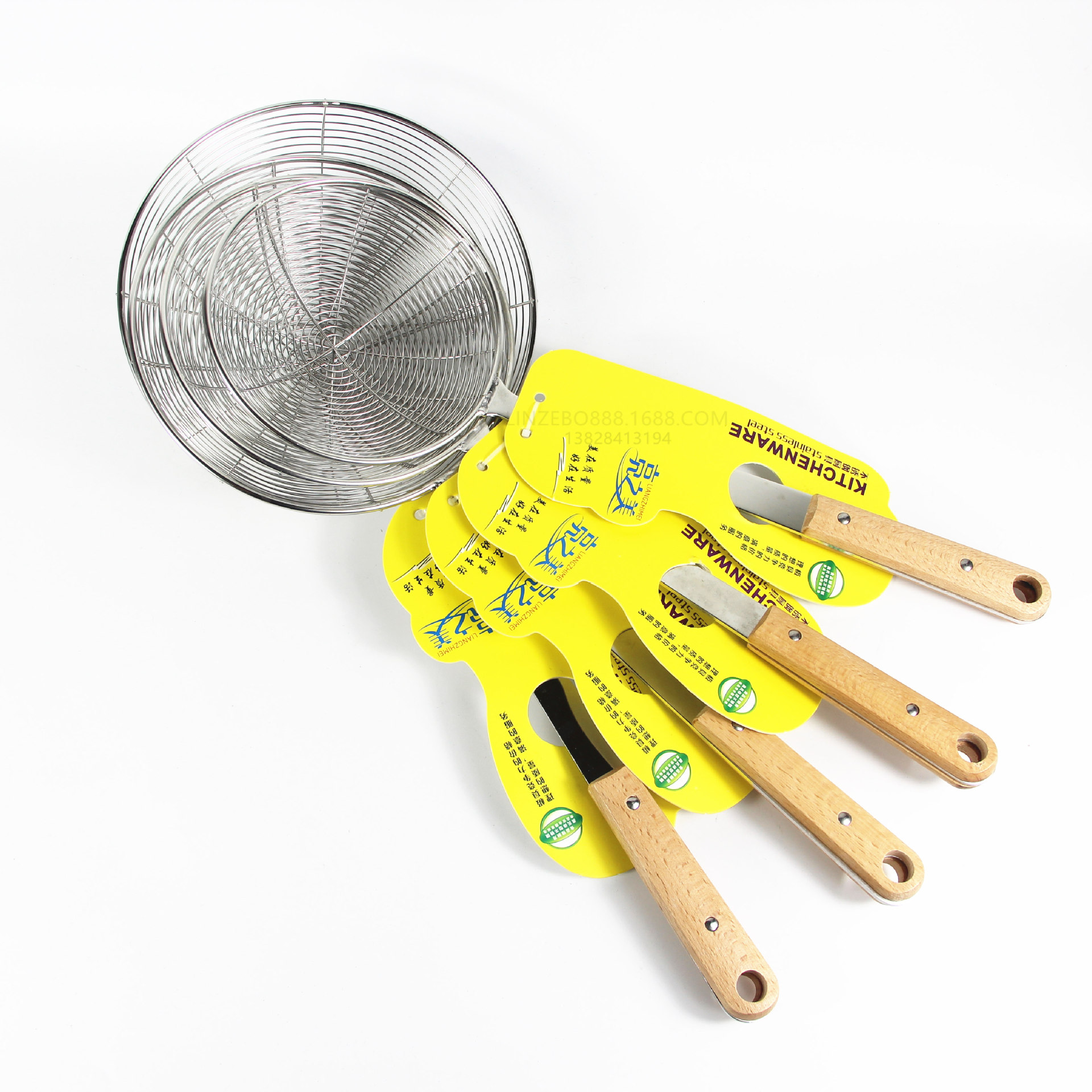 木柄线漏 三厘夹木柄线漏捞面网