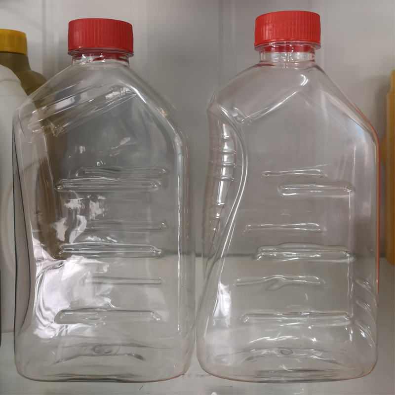 厂家直销塑料透明瓶 1l液体机油容量瓶日化用品酒水饮料包装