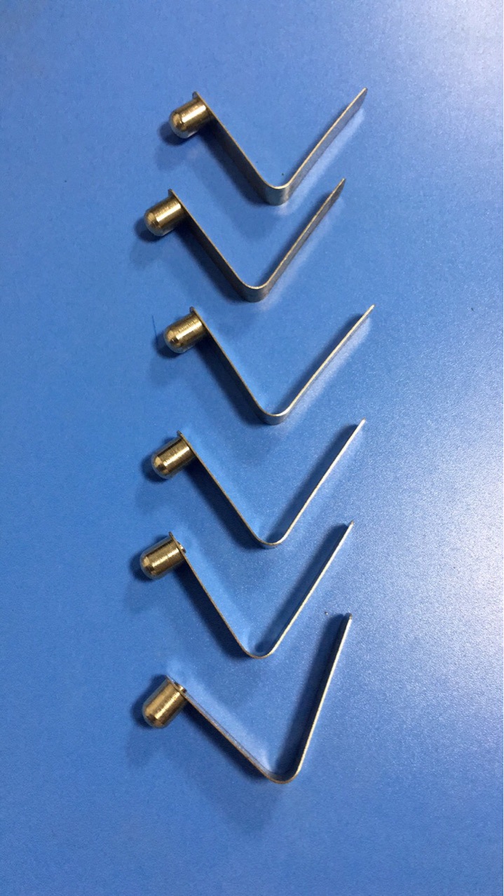 厂家直销5.5vu型弹簧片弹片卡扣弹扣玩具运动器材雨伞等管内定位