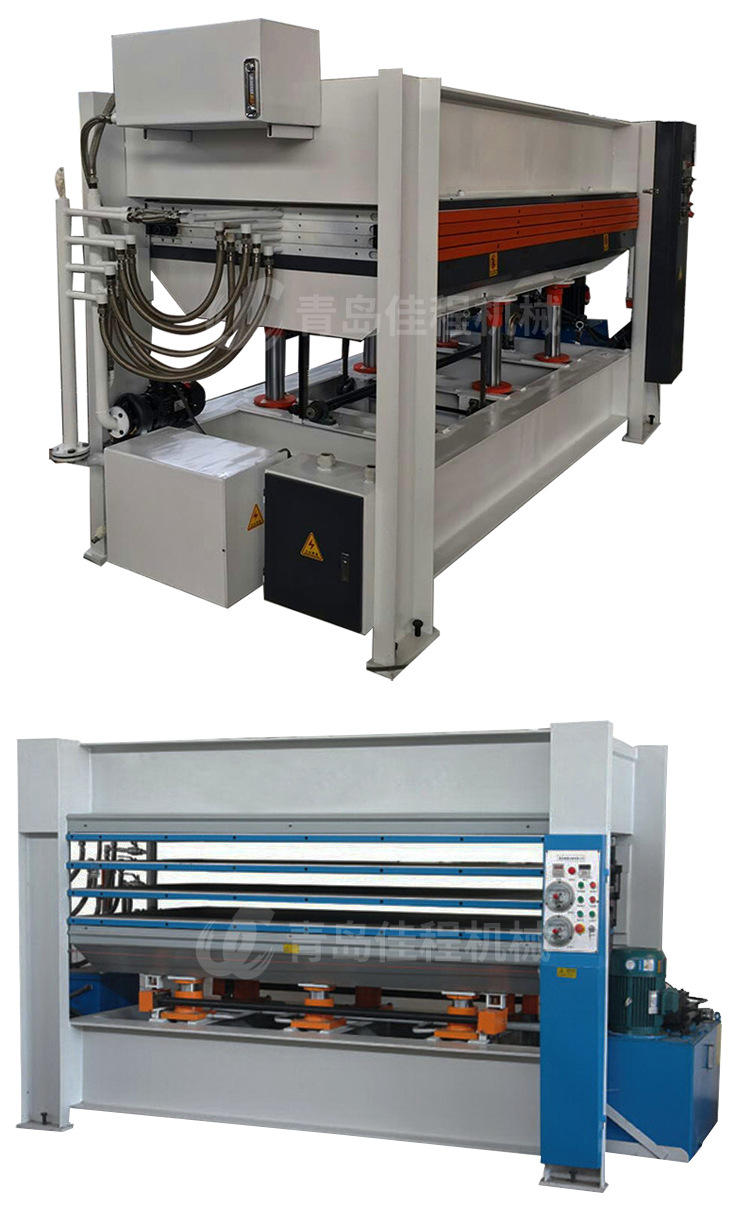 木工热压机全自动木门贴面贴木皮热压机大型防火门电热炕板热压机