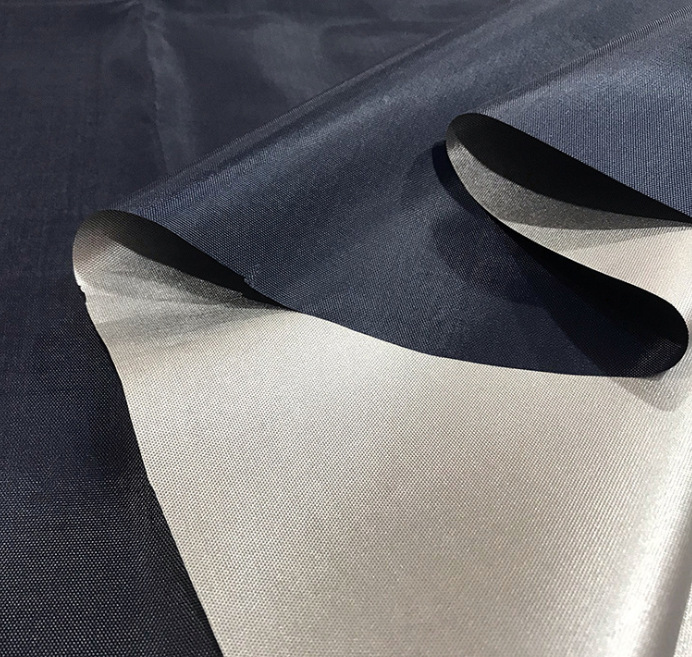 涤塔夫涂银布牛津布涂银涤纶遮光布车衣帐篷雨伞印花防水涂层面料