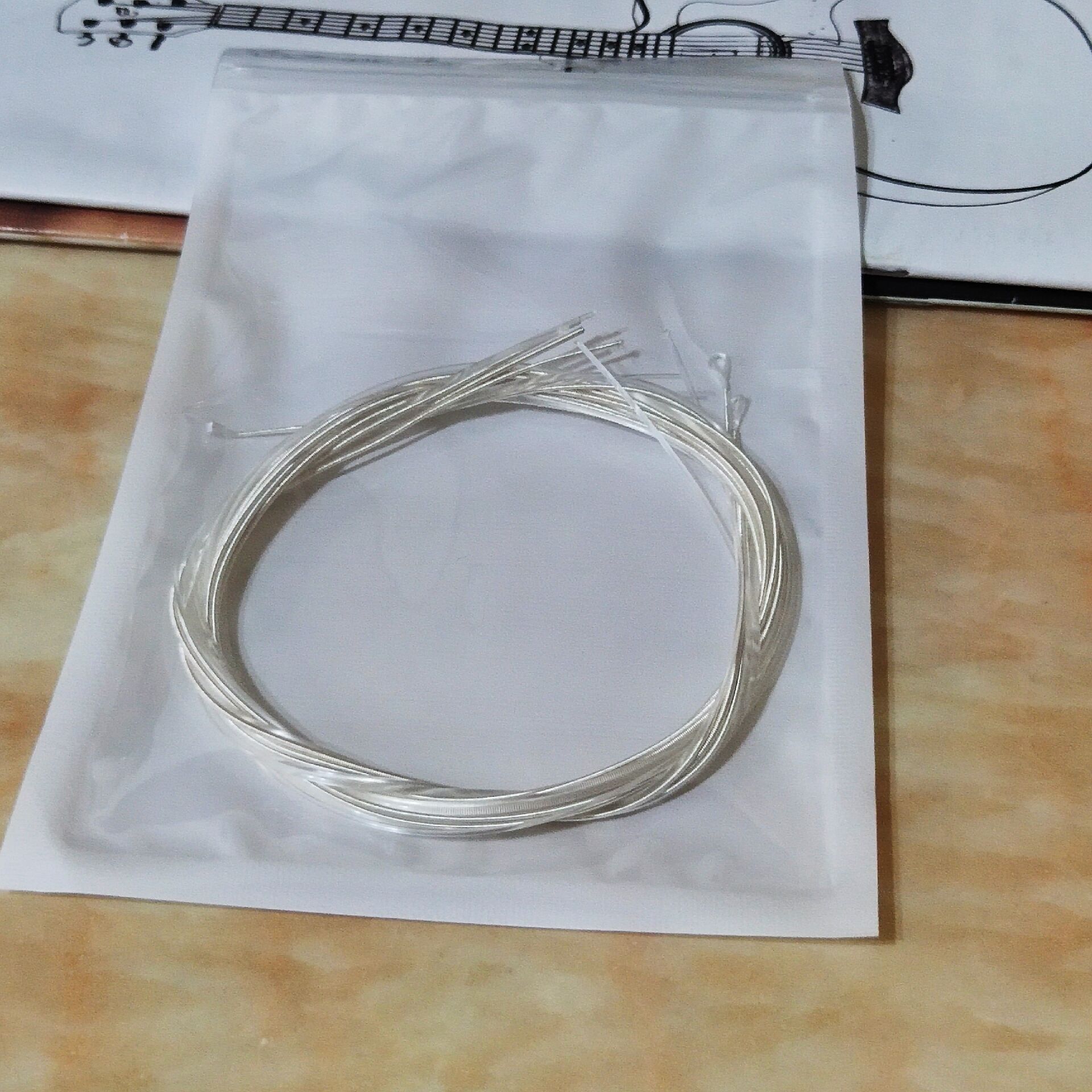 吉他弦古典吉他尼龙弦跨境镀银古典套弦16弦尼龙套弦吉他琴弦