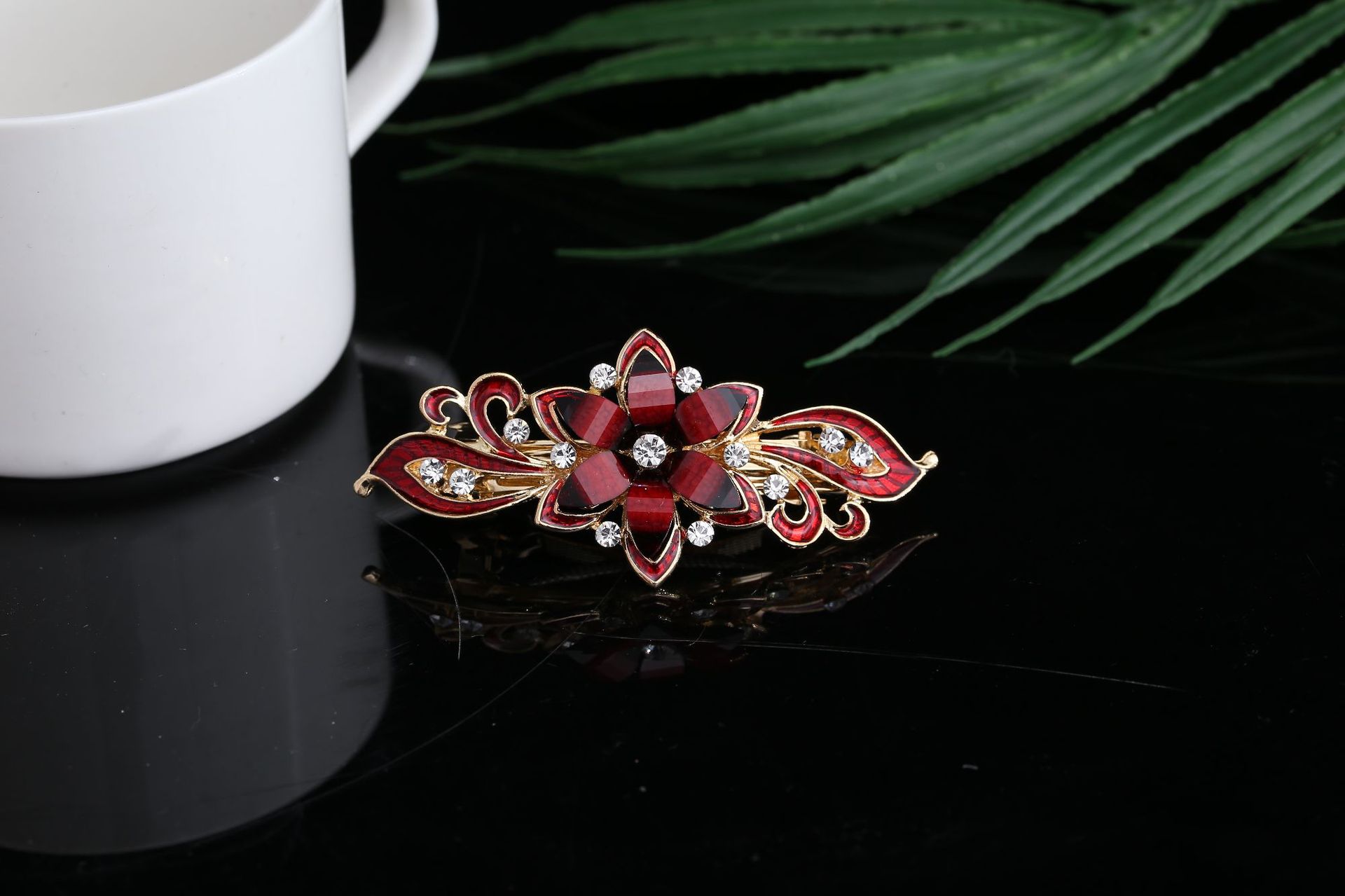 韩国小号发夹成人弹簧夹后脑勺发饰发卡夹子头饰女士顶夹头发卡子