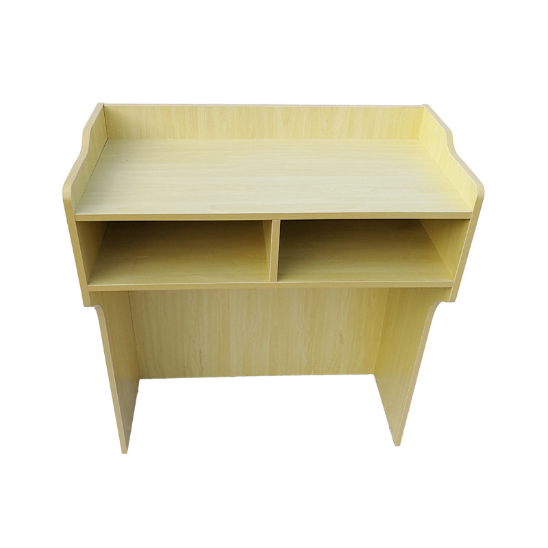 学校讲台桌老师演讲台教师桌幼儿园讲桌儿童发言台彩色讲演台