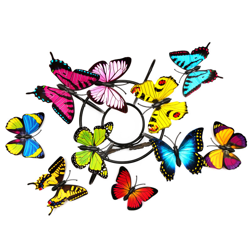 7cm Simulation Butterfly Factory Direct Sales Stereo Scene Setting Props Children's Costume Curtain Decoration