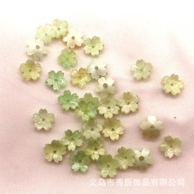 Accessories Resin Petal Hairpin Vintage Antique Material Acetic Acid Accessories Acetic Acid Hair Accessories Hairpin Accessories Scattered Beads