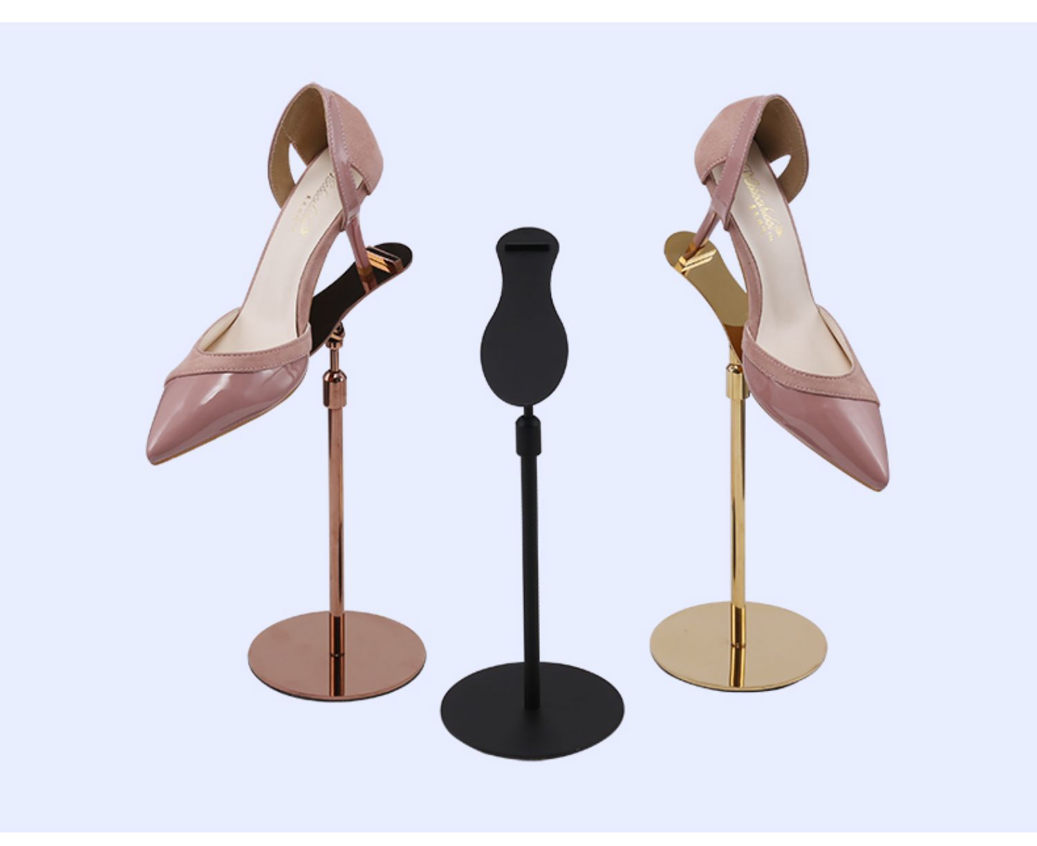 钢大师不锈钢高跟鞋托鞋店陈列收纳架产品展示架凉鞋架展示台摆放