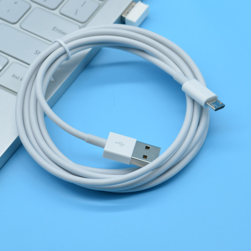 厂家1米pvc数据线 适用iphone充电线苹果数据线 安卓手机充电线2a