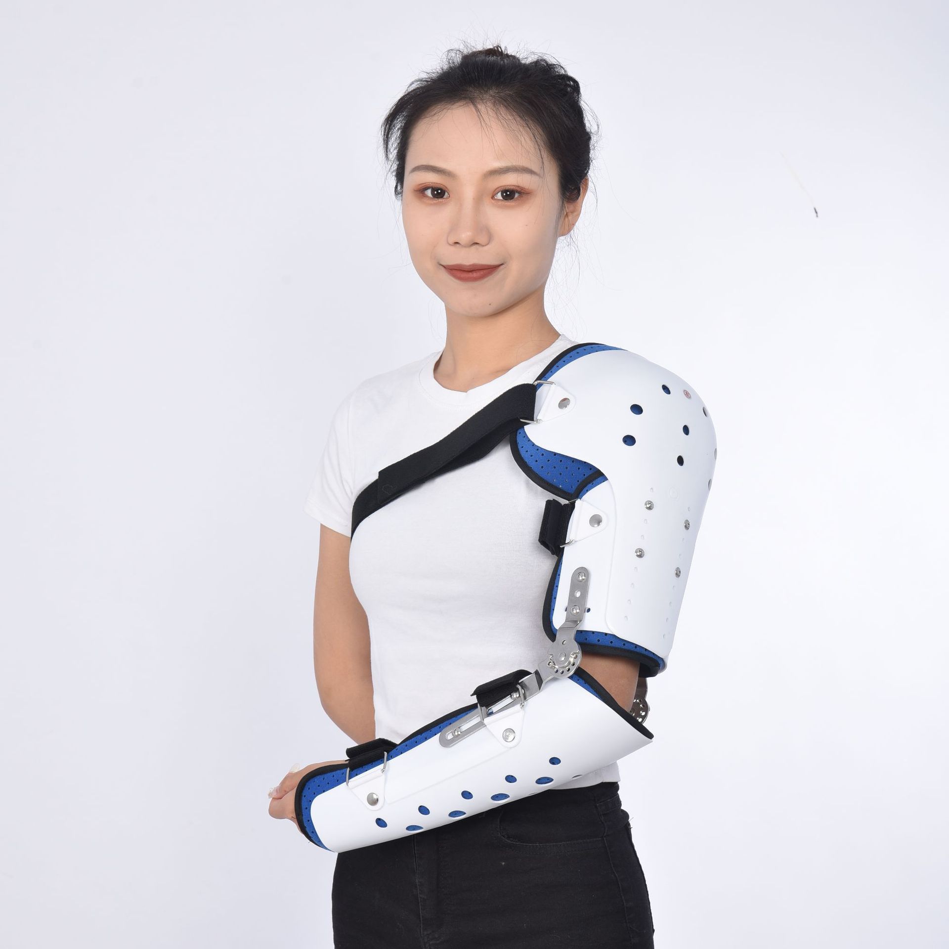 肩肘关节固定支具 肩部固定骨折固定器 肩肘关节支架塑形护具