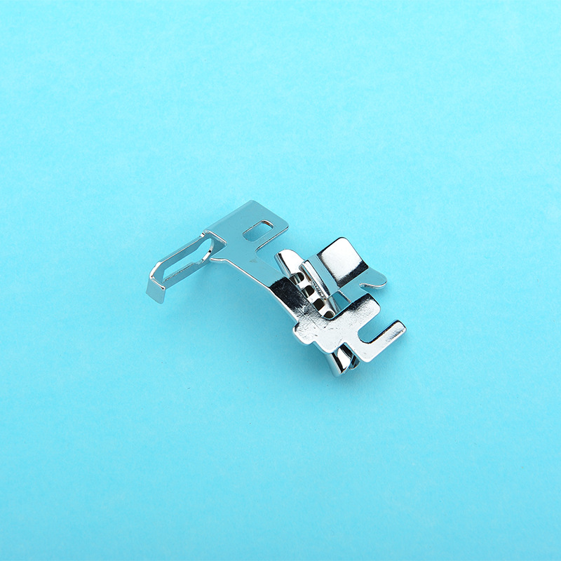 多功能家用电动缝纫机配件 包边压脚 铁包布条压脚