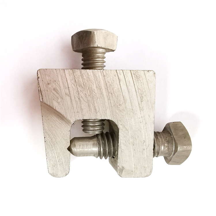 高强度五金u型铝座 专业生产老虎卡固定虎口卡 非标定制加工