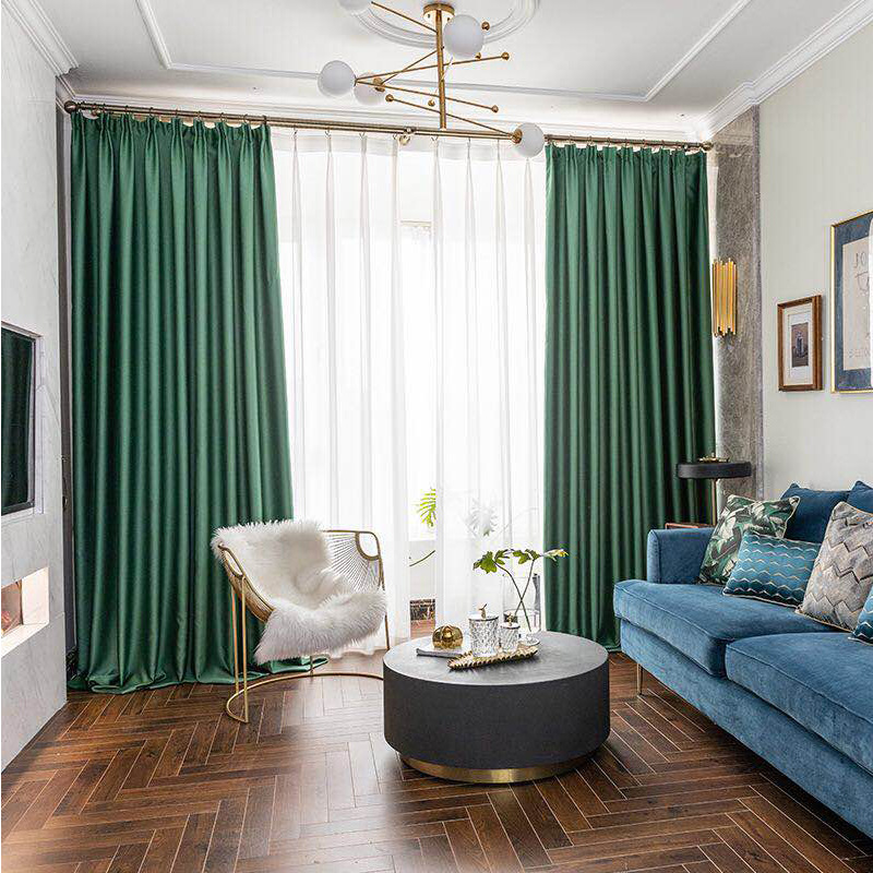 2米中空隔断 卧室窗帘布批发