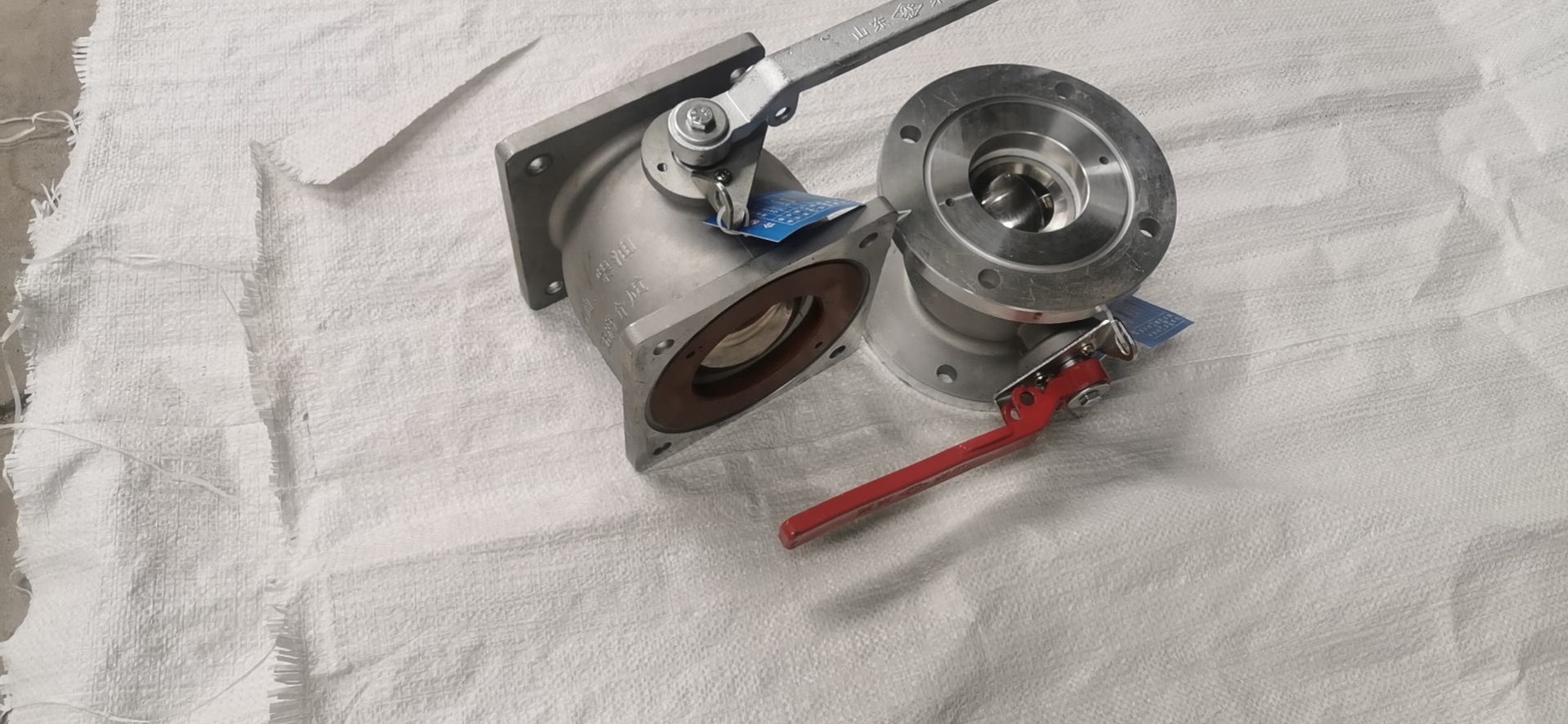 厂家供应不锈钢球阀槽车球阀油罐车洒水车吸污车球阀直通方形阀门