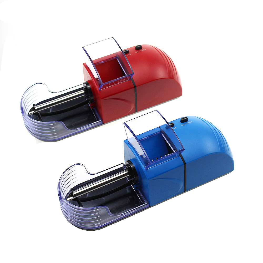 lioa速卖通新款电动拉烟器8mm全自动欧规美规金属卷烟器热卖