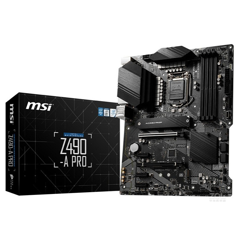 微-星z490 gaming plus 电竞主板 支持10代1200针 cpu 处理器
