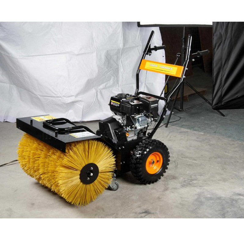 手推式扫雪机汽油动力除雪抛雪机器沈阳小型扫雪车东北扬雪机设备