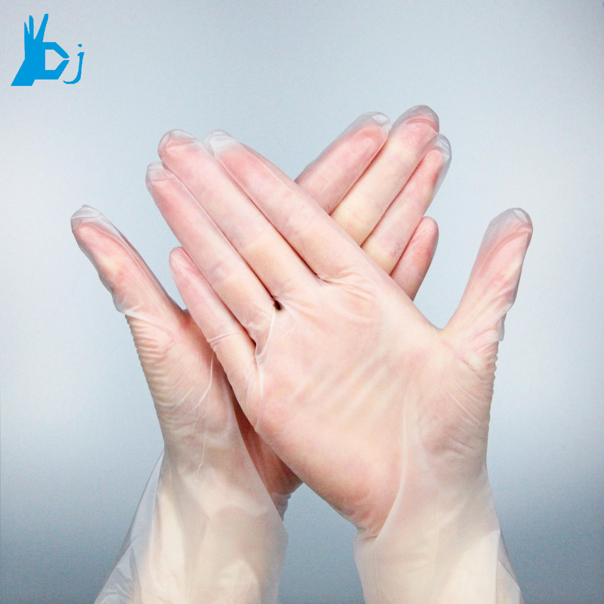 一次性pvc手套居家外出隔离防护用出口