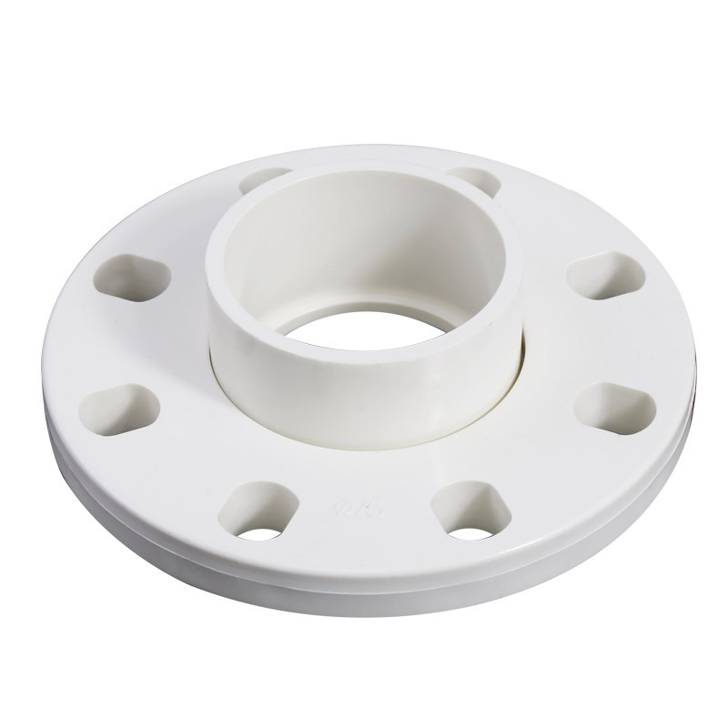管道法兰盘接口pvc法兰片全塑法兰盘接头 25 32 40 50 63 75 90 1