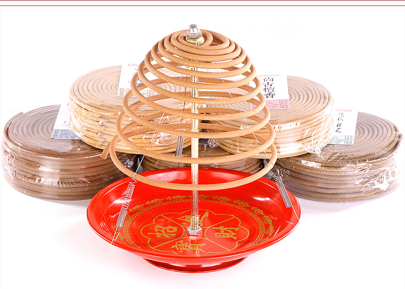 24小时檀香大盘香天然香厂直供可定制无香精无化工添加原态沉柏艾