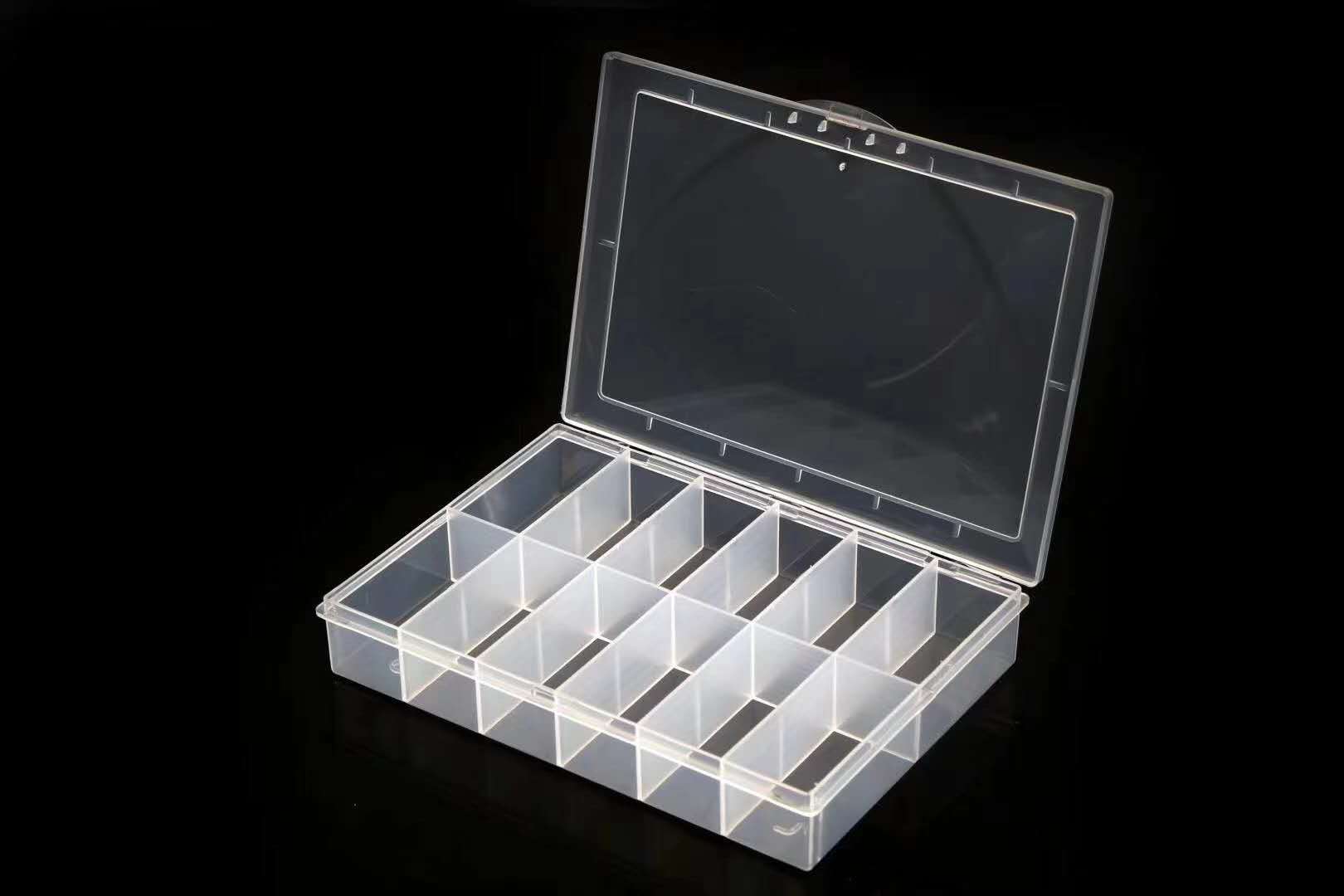 收纳盒 工具盒 甲片盒 120片甲片盒 12格饰品收纳盒