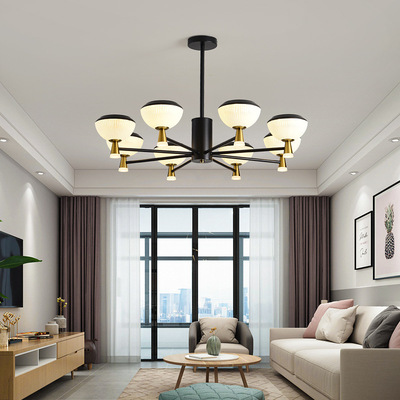2020新款客厅吊灯现代简约创意卧室餐厅灯样板房led大气北欧灯具