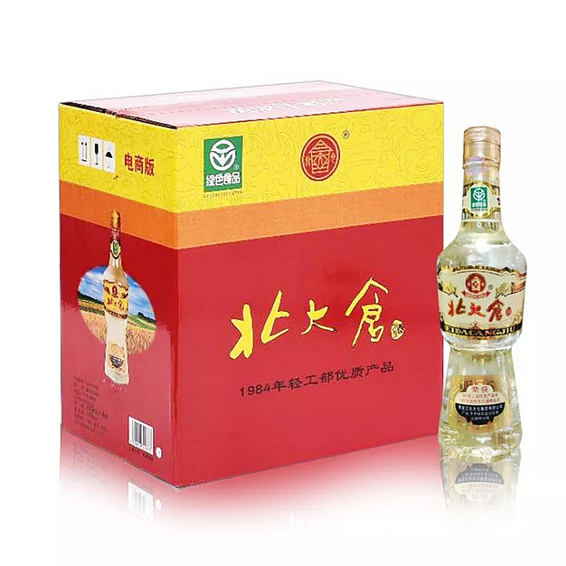 北大仓部优 50度酱香型口粮酒 光瓶简装 440mlx6整箱