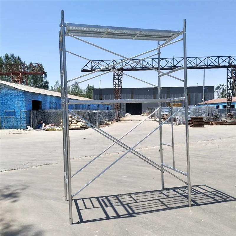 移动脚手架梯形镀锌脚手架加工定制工地脚手架装修脚手架