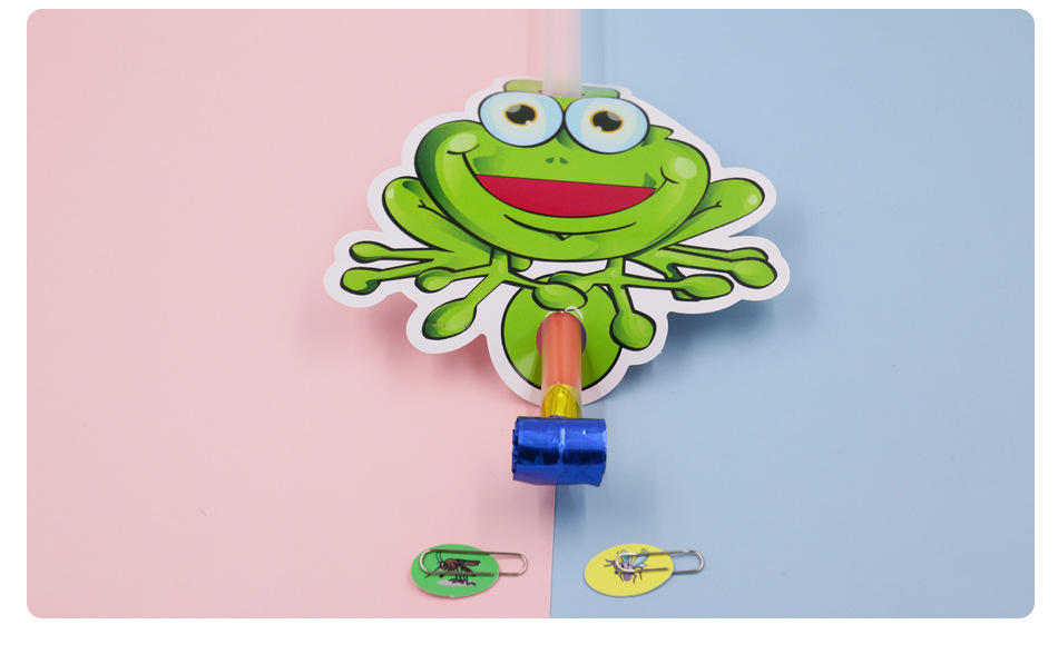 青蛙捕食科技小制作幼儿园小学生手工作业材料包创意diy实验