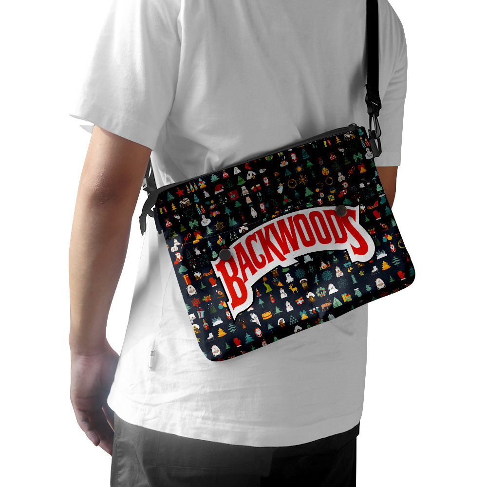 新款backwoods 雪茄 圣诞节 单肩包时尚百搭斜挎包批发可定制包包
