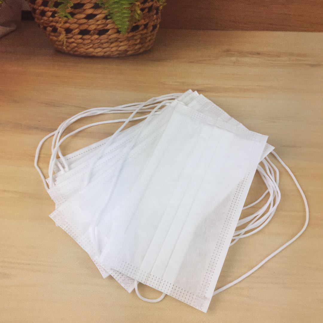 美方 一次性es亚光防尘三层无纺布口罩 电子厂净化车间用批发厂家