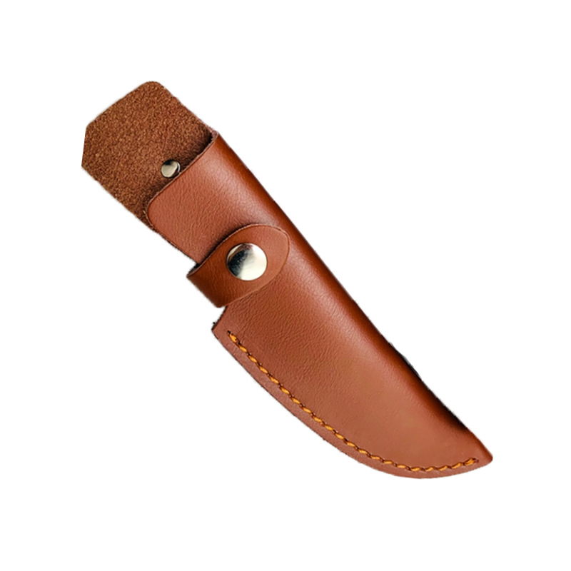 皮革户外野营刀套 pu皮质军刀保护皮套 匕首刀鞘包装