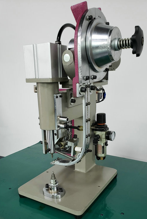 hj-j5q精密气动鸡眼机 半自动打扣机钉扣机 半自动气动鸡眼