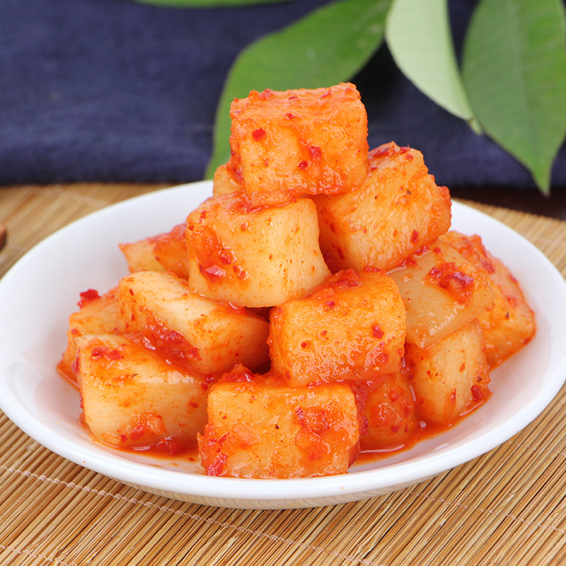 韩式泡菜腌制小萝卜块丁韩式酸辣甜脆下饭咸泡菜10kg