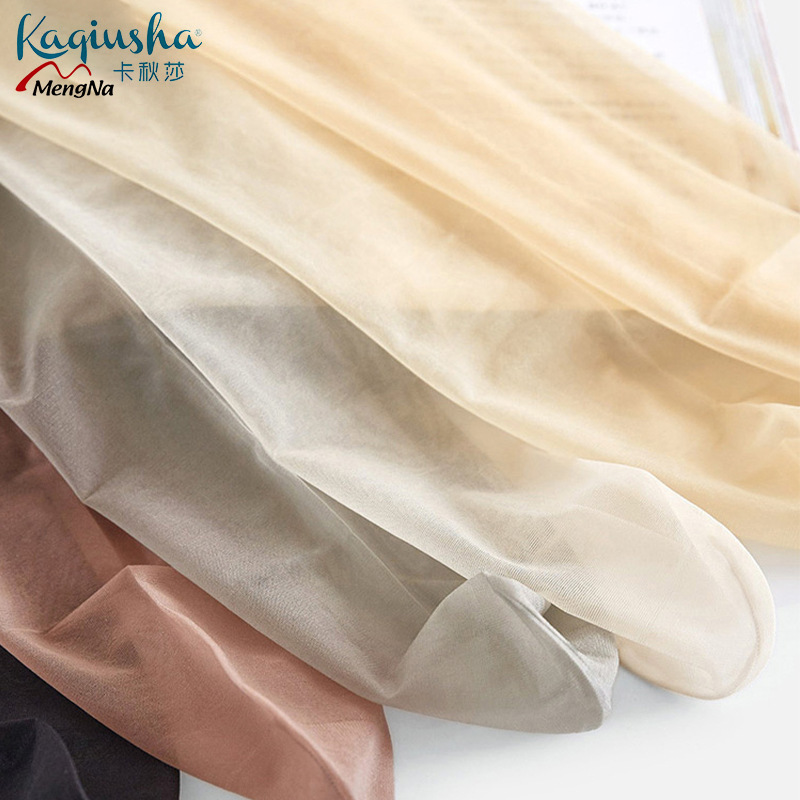 梦娜丝袜女夏季超薄连裤袜自然肉色性感隐形防勾丝大码加长打底袜