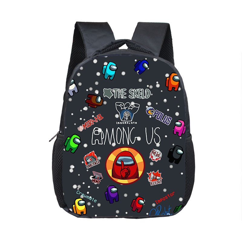 Among US Space Werewolf Killing Primary School Student Schoolbag Dacron Backpack Kindergarten Lightweight Backpack One Piece Dropshipping