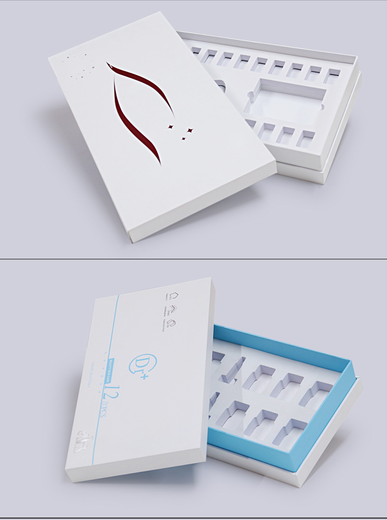各种冻干粉包装盒定做源头工厂高端订制纸盒 简约模切eva内托大盒