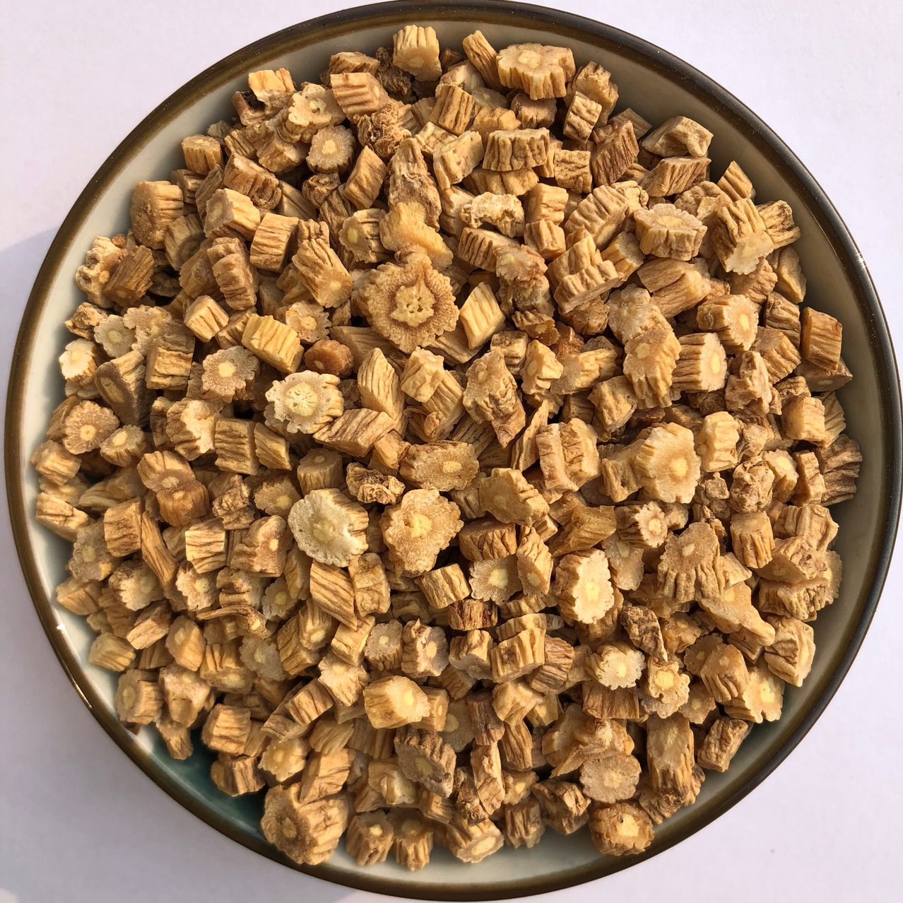 徽信远道地药材水洗党参片党参无硫党参甘肃薄片新标去头去尾过筛