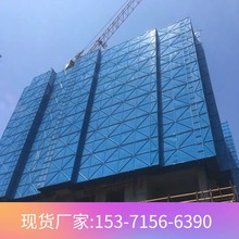 安徽合肥建筑爬架网 防风抑尘网冲孔板圆孔工地洞洞金属板网厂家