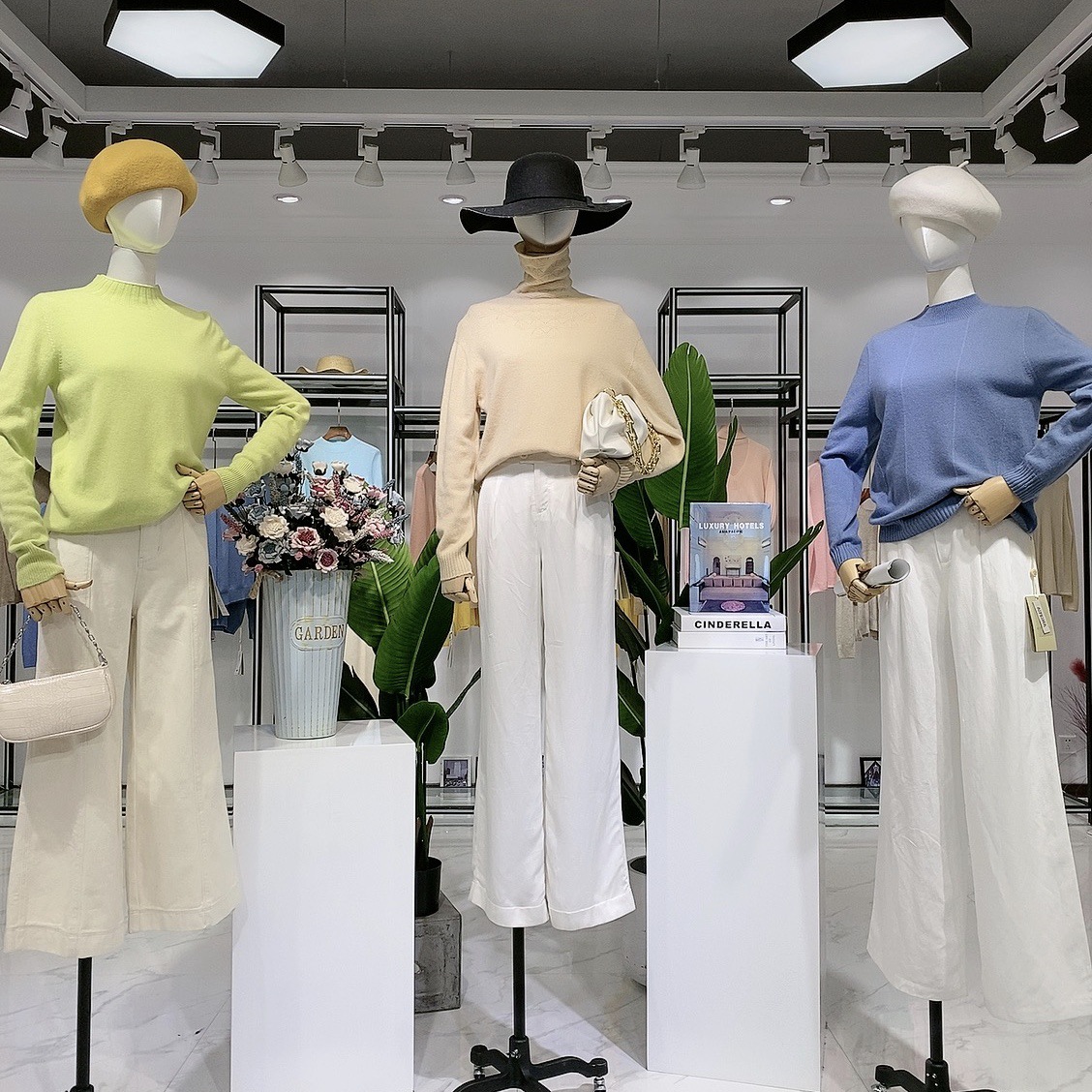 艾菲玛2020冬季品牌折扣女装山羊绒 尾货清仓品牌女装走份批发