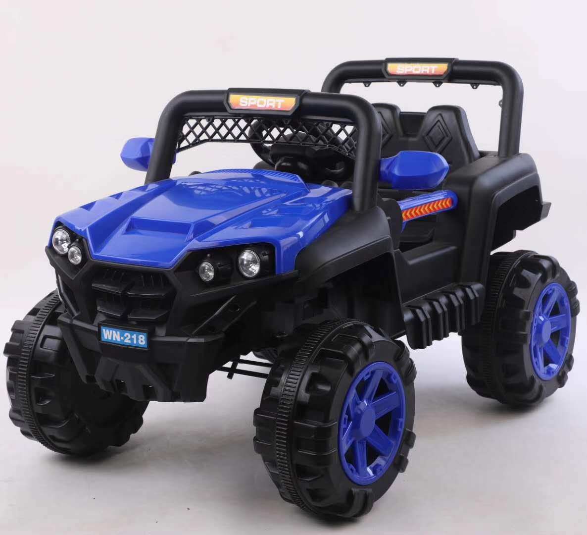 新款儿童电动车四轮驱带遥控男女1-10岁宝宝越野汽车可坐大人批发