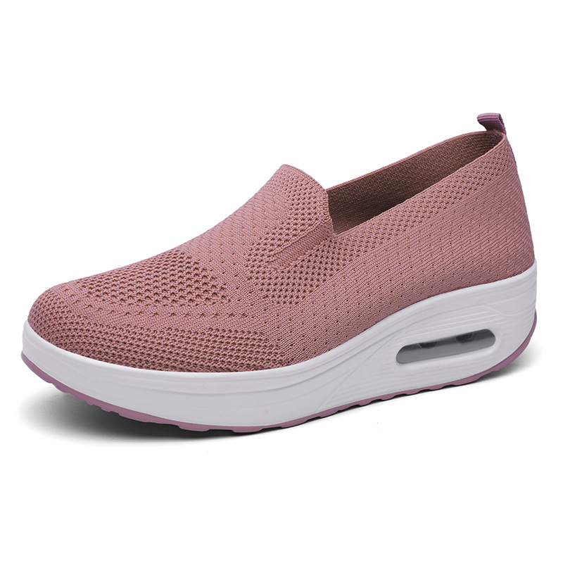 Thick Soles and Raised Mesh Breathable Casual Shoes