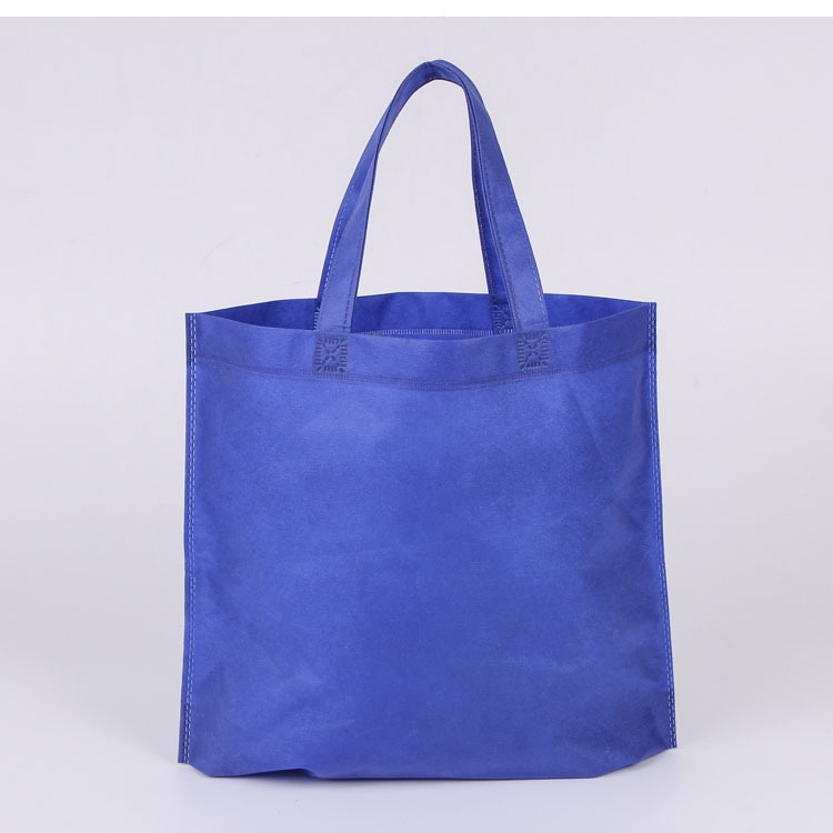 现货批发无纺布空白袋 热合服装手提袋 立体款购物袋 可印logo