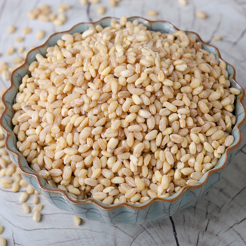 河南伏牛山2020新鲜麦仁农家脱皮小麦粒去皮麦仁燕麦米五谷杂粮粥